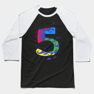 Number 5 Baseball T-Shirt